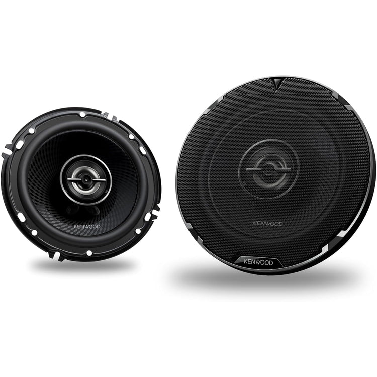 Kenwood KFC-1698RS Haut-Parleurs Ronds 2 Voies de 6,5 po 350W, Pour Voiture, Noir - Simple Boutique