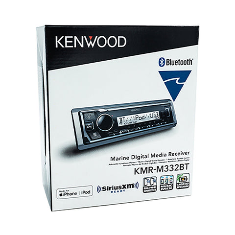 Kenwood - Récepteur Multimédia Numérique Avec Bluetooth, Marine/MotorSport