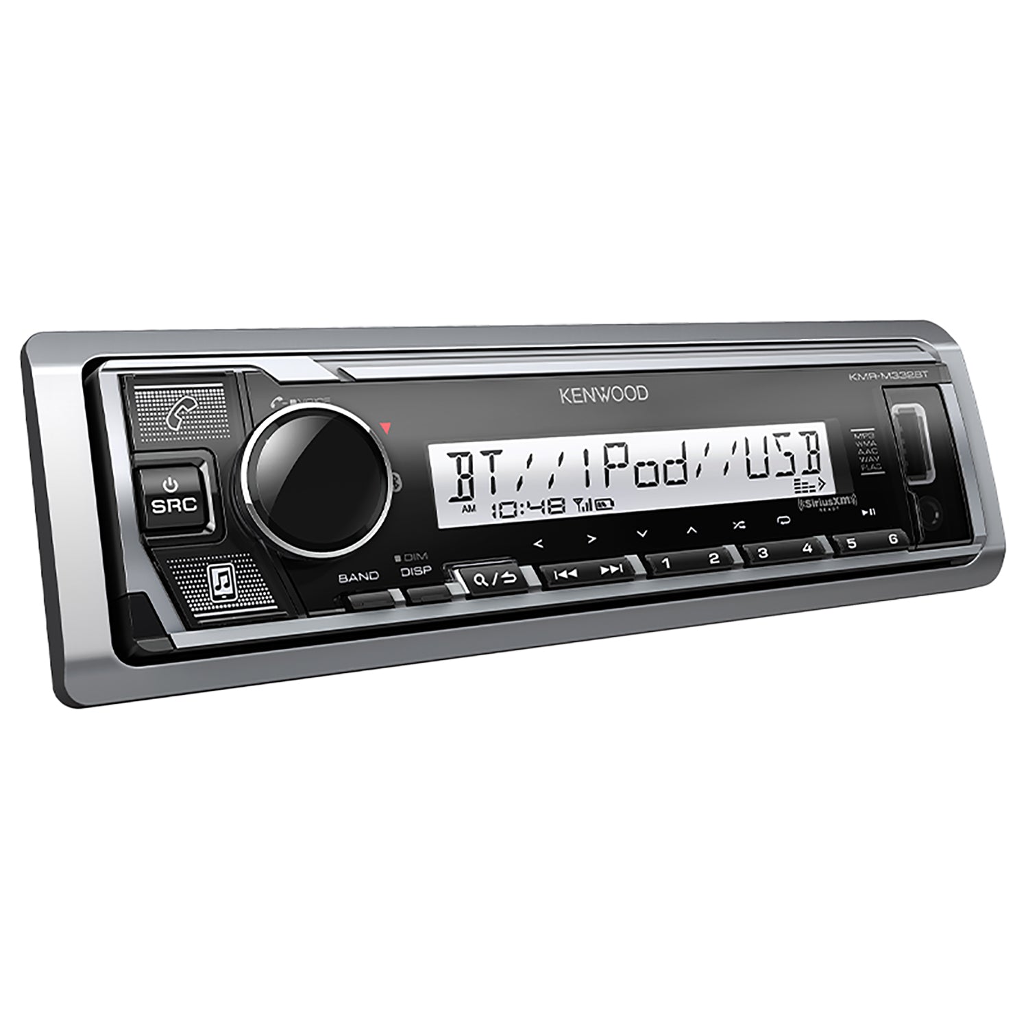 Kenwood - Récepteur Multimédia Numérique Avec Bluetooth, Marine/MotorSport - Simple Boutique