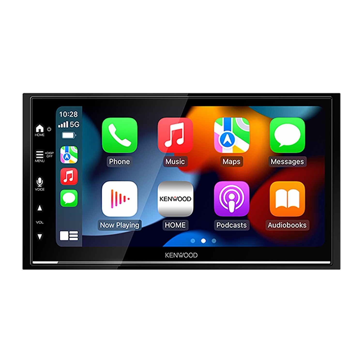 Kenwood - Récepteur Multimédia Numérique Avec Écran Tactile de 6.8", Bluetooth 4.2, Pour Voiture, Noir - Simple Boutique