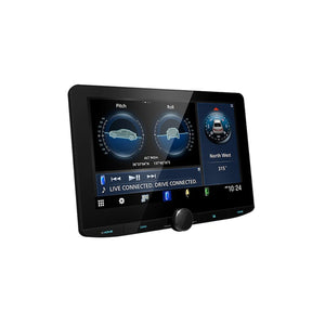 Kenwood - Récepteur Multimédia Numérique avec Écran Flottant HD de 10,1 po, Apple CarPlay et Android Auto Sans Fil, Pour Voiture, Noir - Simple Boutique