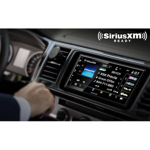 Kenwood - Récepteur Multimédia Numérique avec Écran Tactile de 6,8 po, Apple CarPlay et Android Auto par USB, Pour Voiture, Noir - Simple Boutique