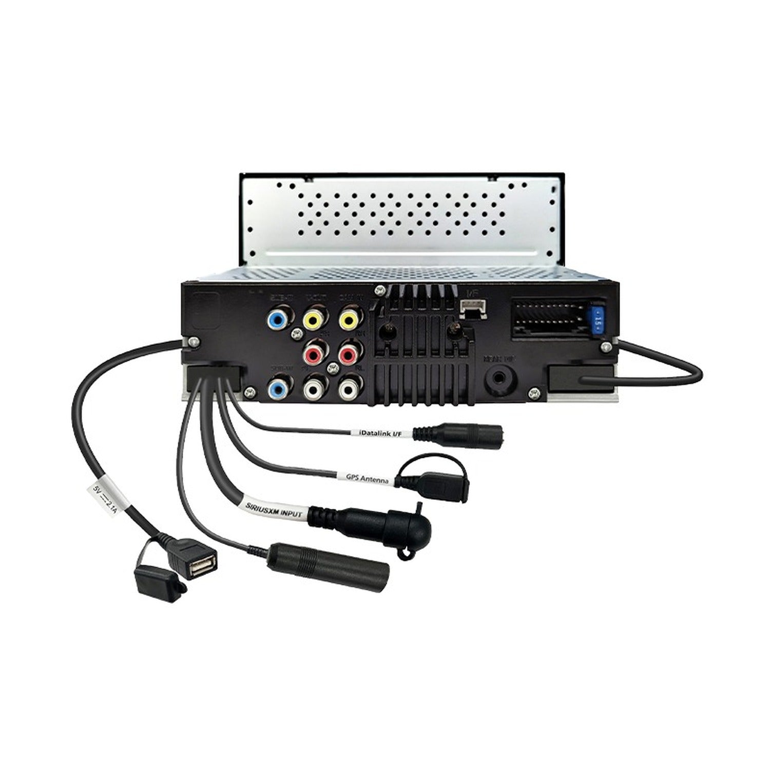 Kenwood - Récepteur Multimédia Numérique avec Écran Tactile de 6,8 po, Apple CarPlay et Android Auto par USB, Pour Voiture, Noir - Simple Boutique