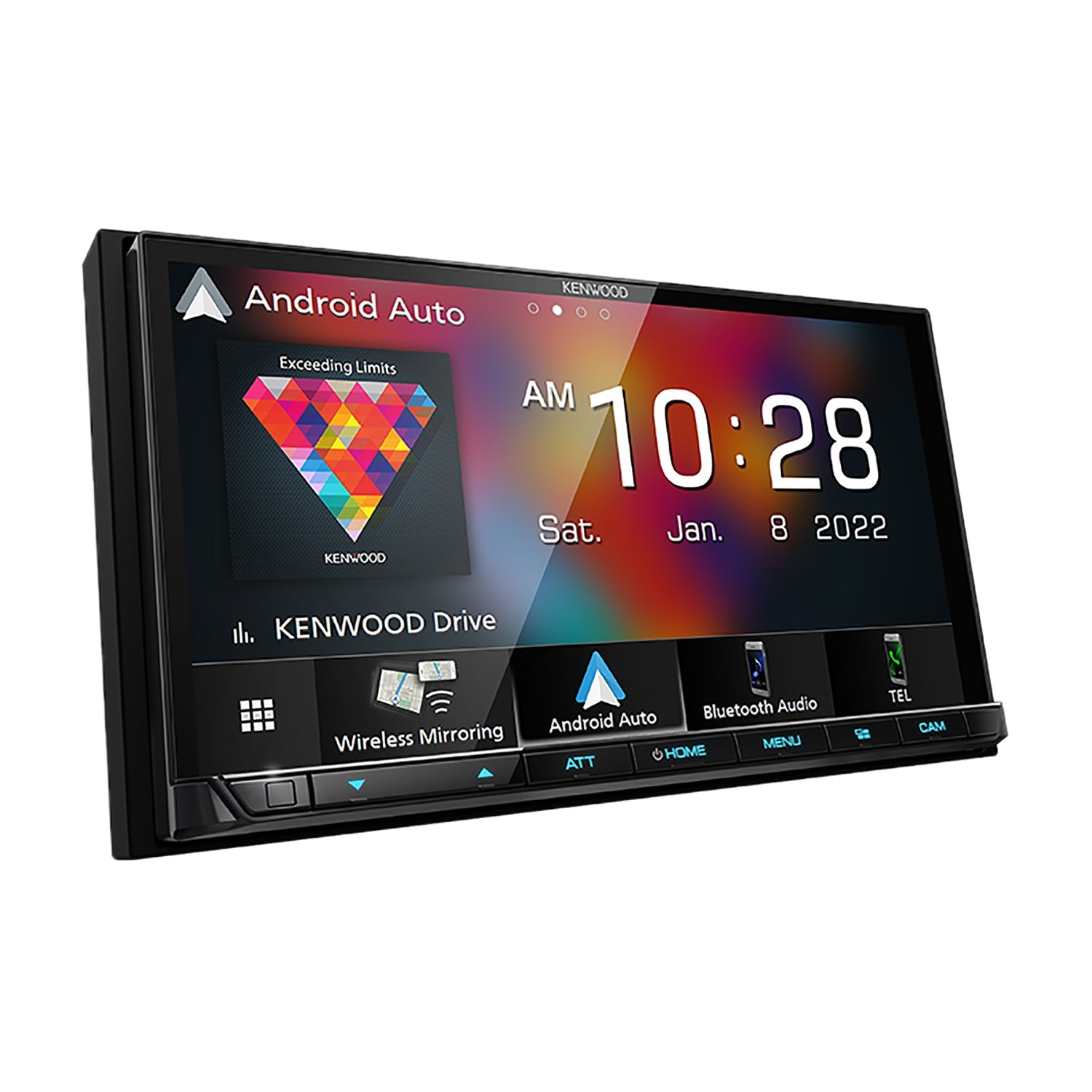 Kenwood - Récepteur Multimédia Numérique avec Écran Tactile de 6.95" pour Voiture - Simple Boutique