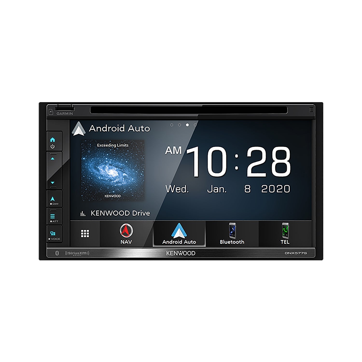 Kenwood - Récepteur Multimédia avec Système de Navigation, Lecteur DVD et Écran de 6.8" pour Voiture - Simple Boutique