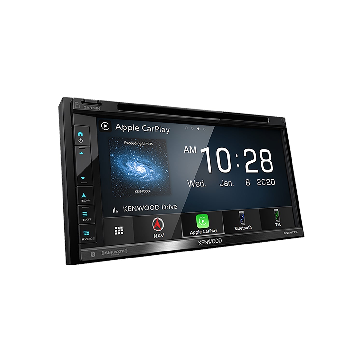 Kenwood - Récepteur Multimédia avec Système de Navigation, Lecteur DVD et Écran de 6.8" pour Voiture - Simple Boutique