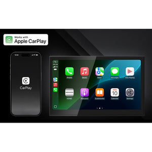 Kenwood - Récepteur Multimédia de Remplacement Direct avec Écran HD de 8 po, Apple CarPlay et Android Auto Sans Fil, Pour Voiture, Noir - Simple Boutique