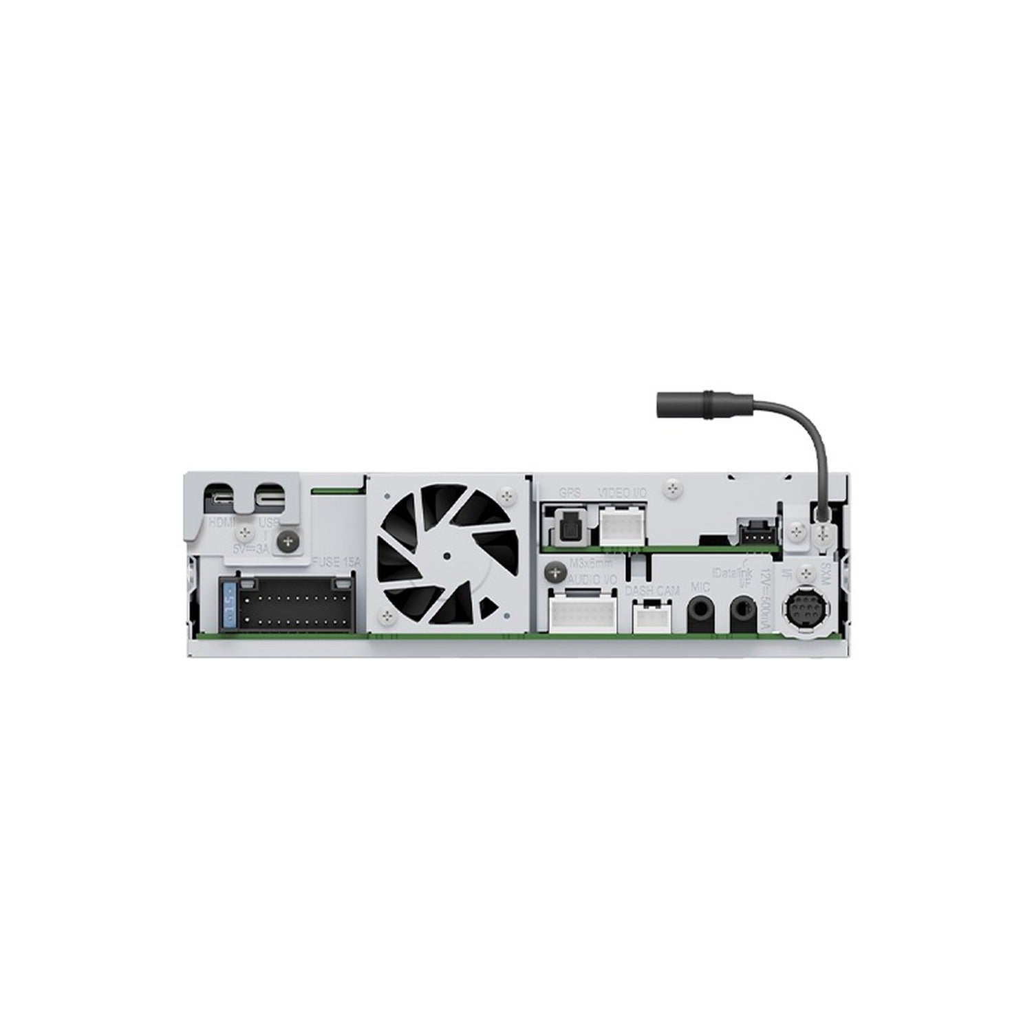 Kenwood - Récepteur Multimédia de Remplacement Direct avec Écran HD de 8 po, Apple CarPlay et Android Auto Sans Fil, Pour Voiture, Noir - Simple Boutique