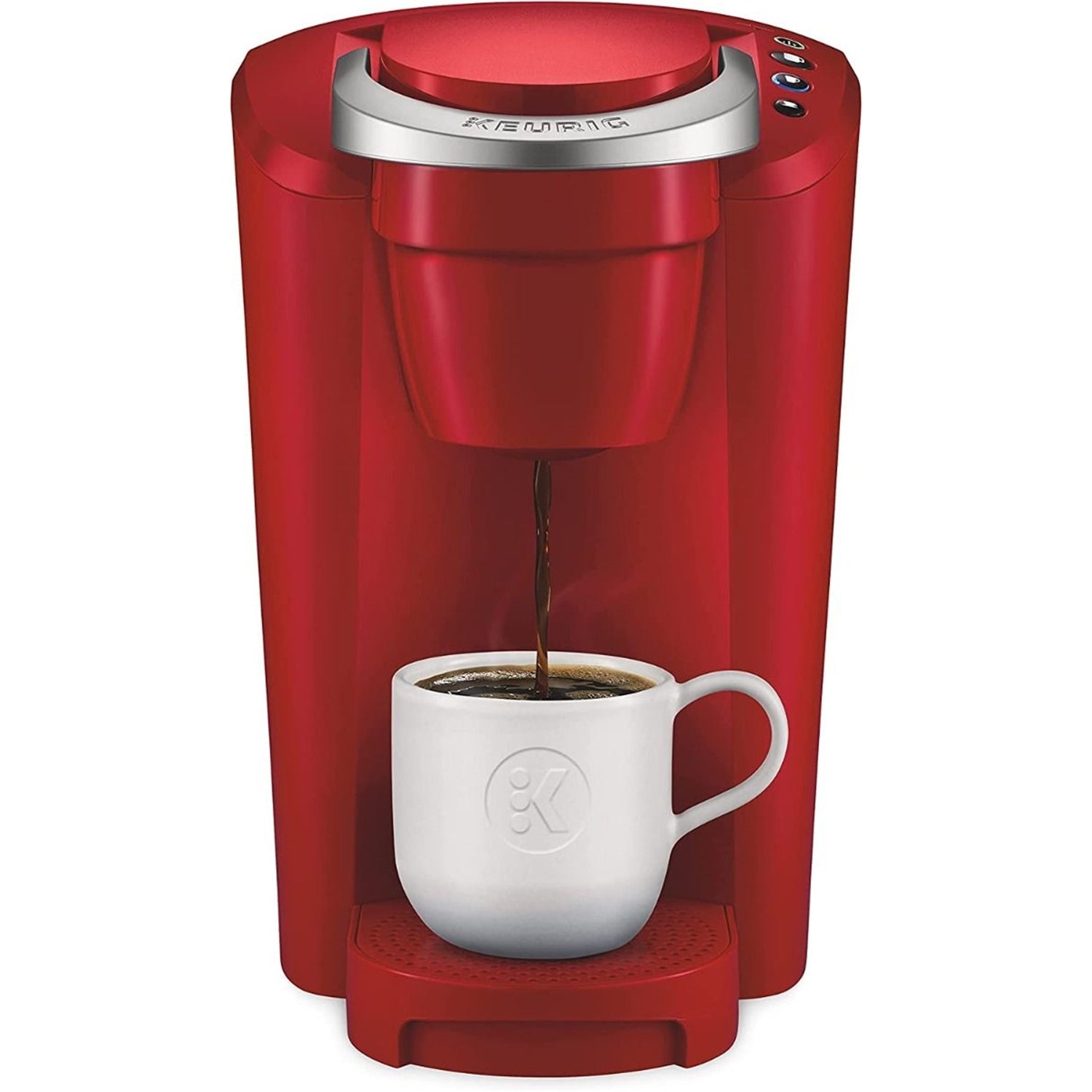 Keurig - Cafetière 1 Tasse K-Compact pour Dosette de Café K-Cup, Réservoir d'eau de 36oz, Rouge - Simple Boutique