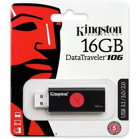 Kingston - Clé USB 3.0 DataTraveler 106, Capacité de 16GO