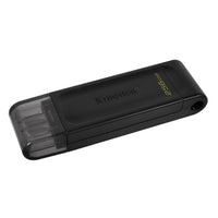 Kingston - Clé USB Type-C 3.2 Gen 1 DataTraveler 70, Capacité de 256 Go, Noir - Simple Boutique
