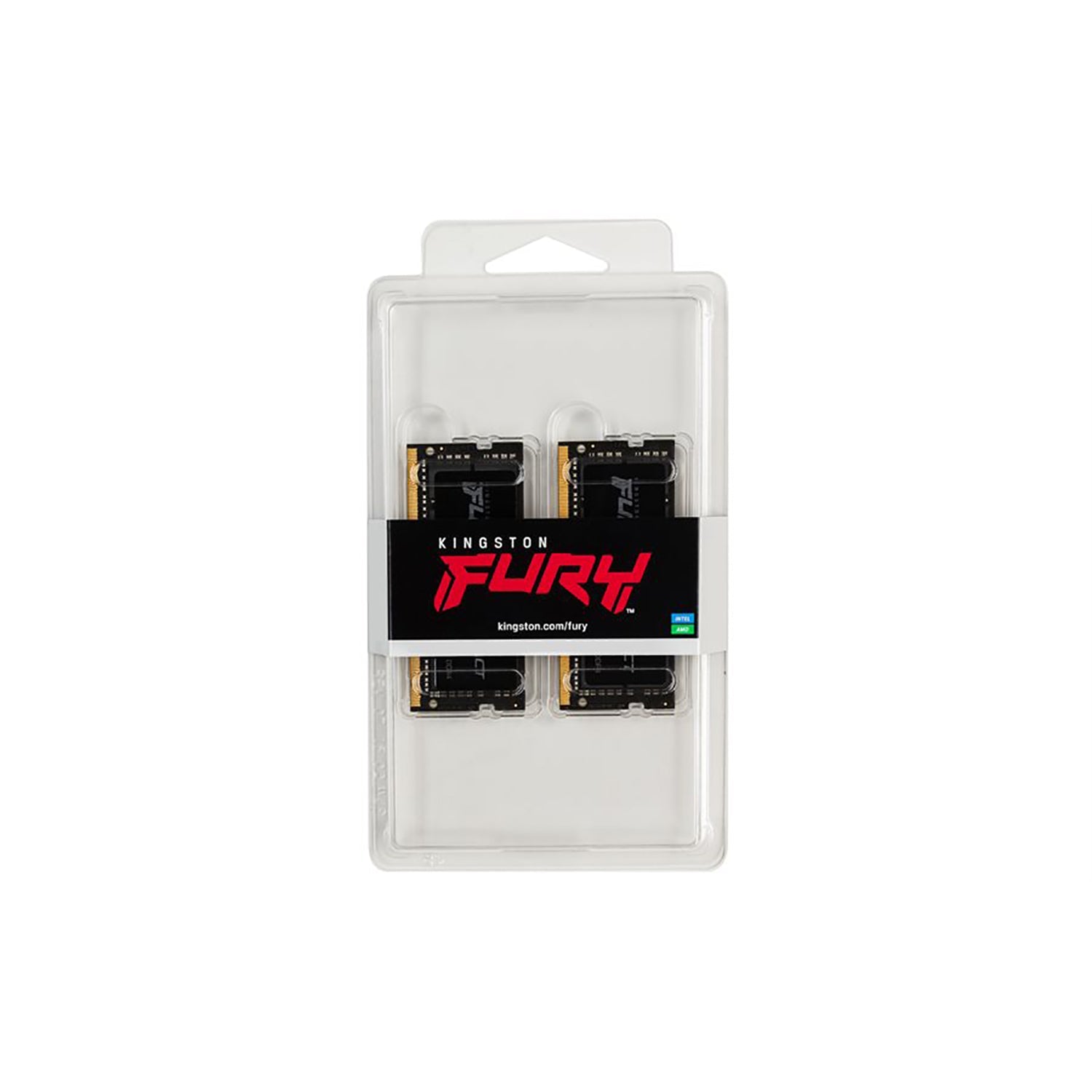 Kingston - Ensemble de 2 Modules de Mémoire Fury DDR4 32GO, 2666MHz, Non-ECC Unbuffered SODIMM - Simple Boutique