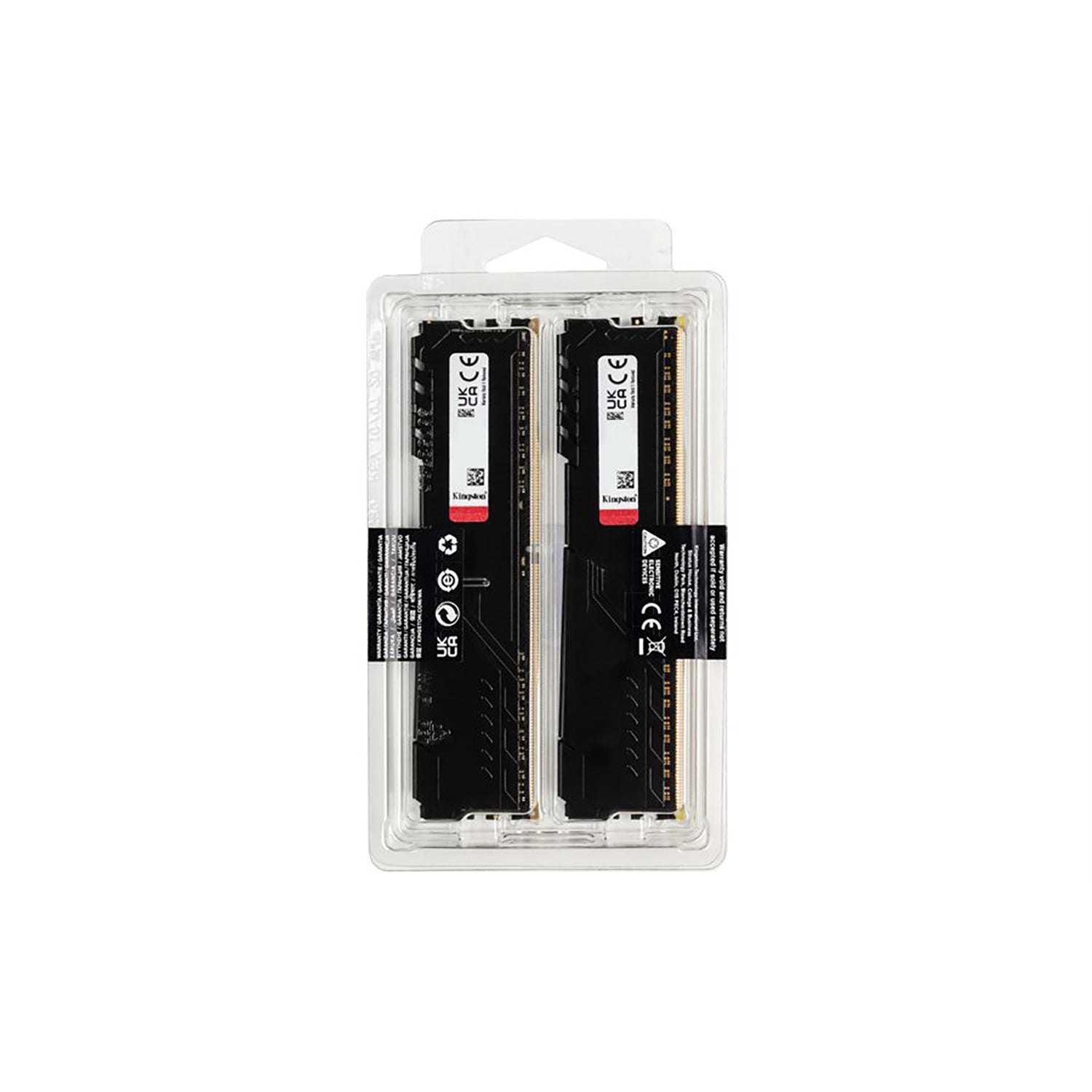 Kingston - Ensemble de 2 Modules de Mémoire Fury DDR4 32GO, 3200MHz, Non-ECC Unbuffered DIMM - Simple Boutique