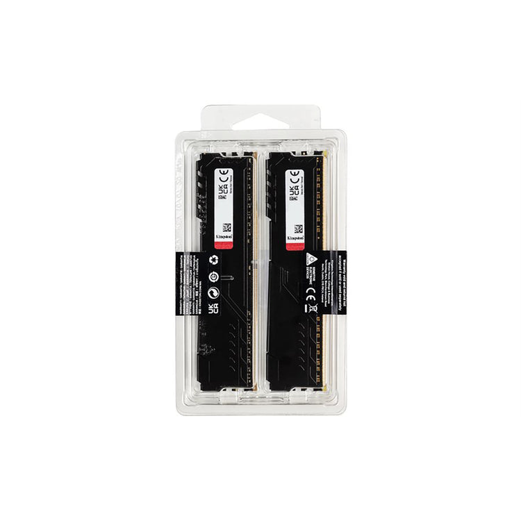 Kingston - Ensemble de 2 Modules de Mémoire Fury DDR4 32GO, 3200MHz, Non-ECC Unbuffered DIMM - Simple Boutique