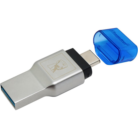Kingston - Lecteur de Carte Micro SD MobileLite Duo 3C à Double Interface USB-A/USB-C