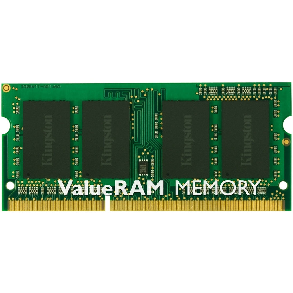 Kingston - Module de Mémoire DDR3 4GO, 1600MHz, Non-ECC Unbuffered SODIMM CL11 1RX8