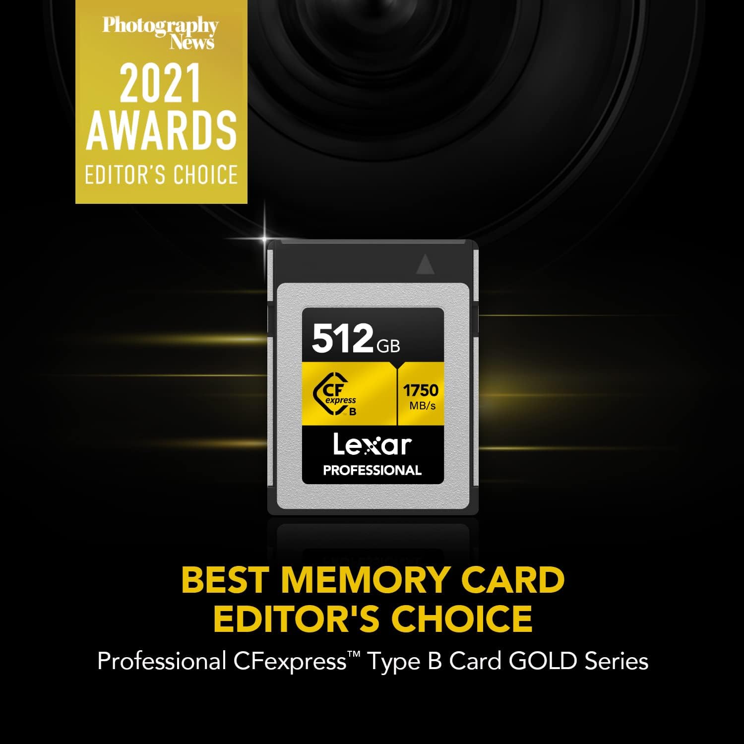 Lexar - Carte Mémoire CFexpress Type B Professional, Jusqu'à 1750 Mo/s de Lecture, Capacité de 256GO - Simple Boutique