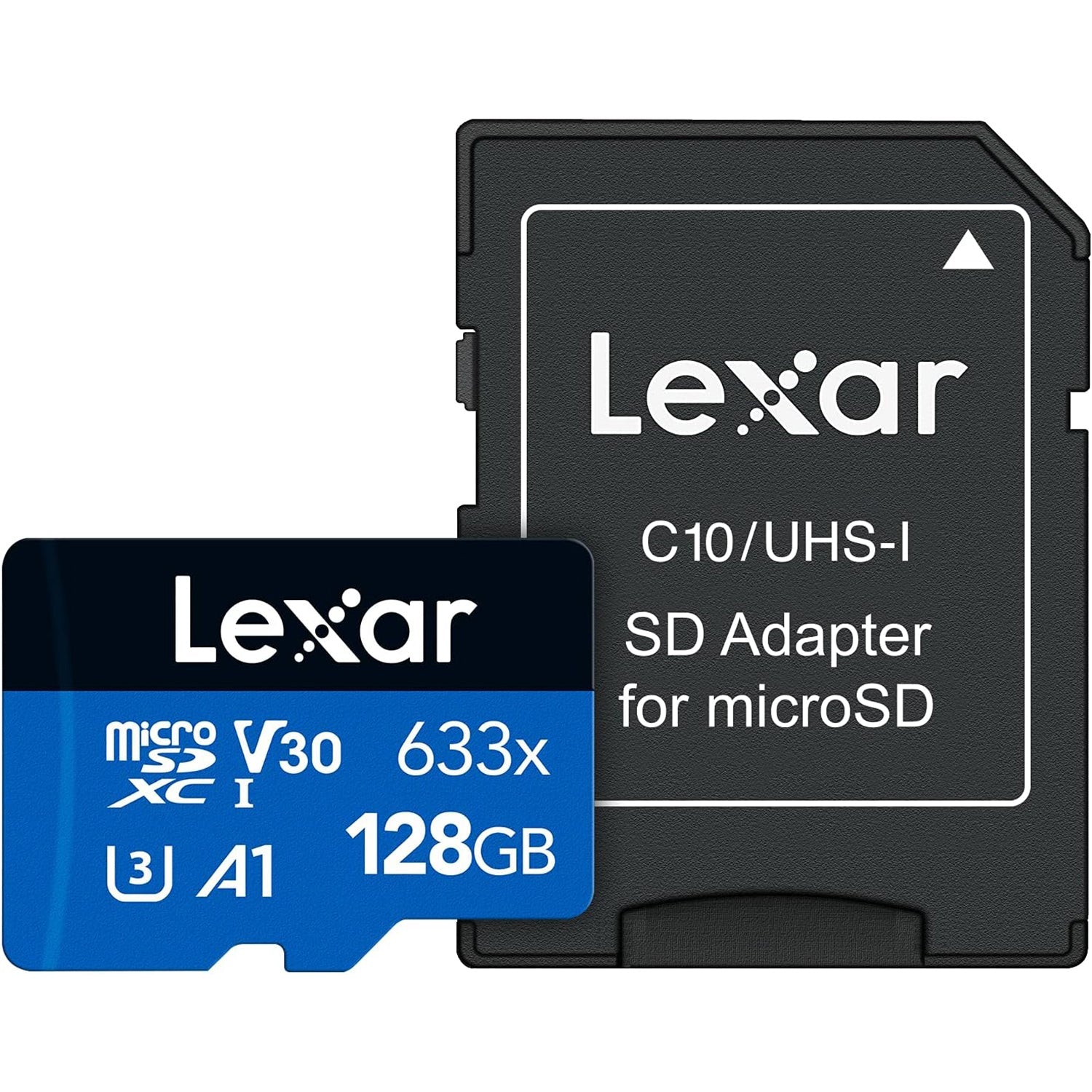 Lexar - Carte SDHC UHS-I Haute Performance Avec Adaptateur SD, Capacité de 128GO - Simple Boutique