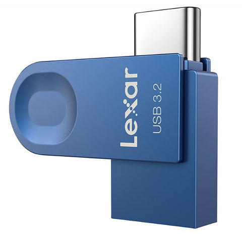 Lexar - Clé USB 3.2 Dual Drive Type-C JumpDrive E32c, Capacité de 128GB