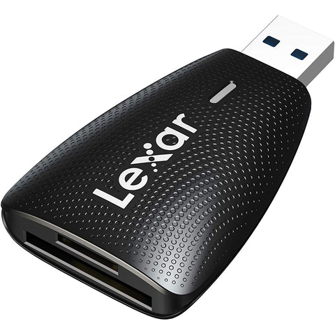 Lexar - Lecteur de Carte USB 2 en 1 pour Carte SD et Micro SD, Noir
