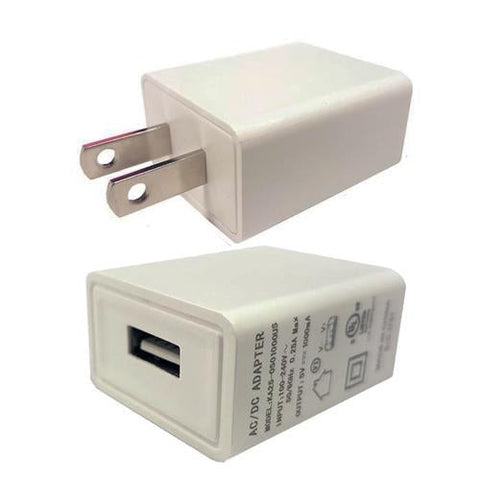 Linkit Chargeur Mural 1 Port USB Certifié 5V 1A Blanc