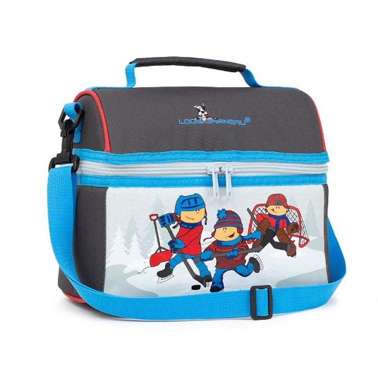 Louis Garneau - Boîte à Lunch en Dôme Isotherme, Courroie de Transport, Facile à Nettoyer, Collection Hockey - Simple Boutique