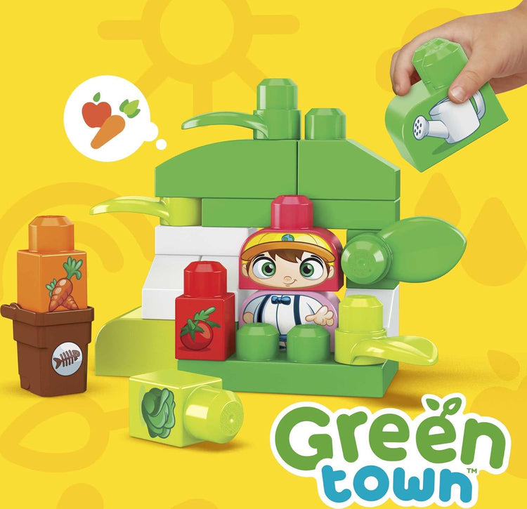 MEGA Bloks – Ensemble de Blocs Ville Écolo pour Tout-Petits avec Figurines (88 Pièces) - Simple Boutique