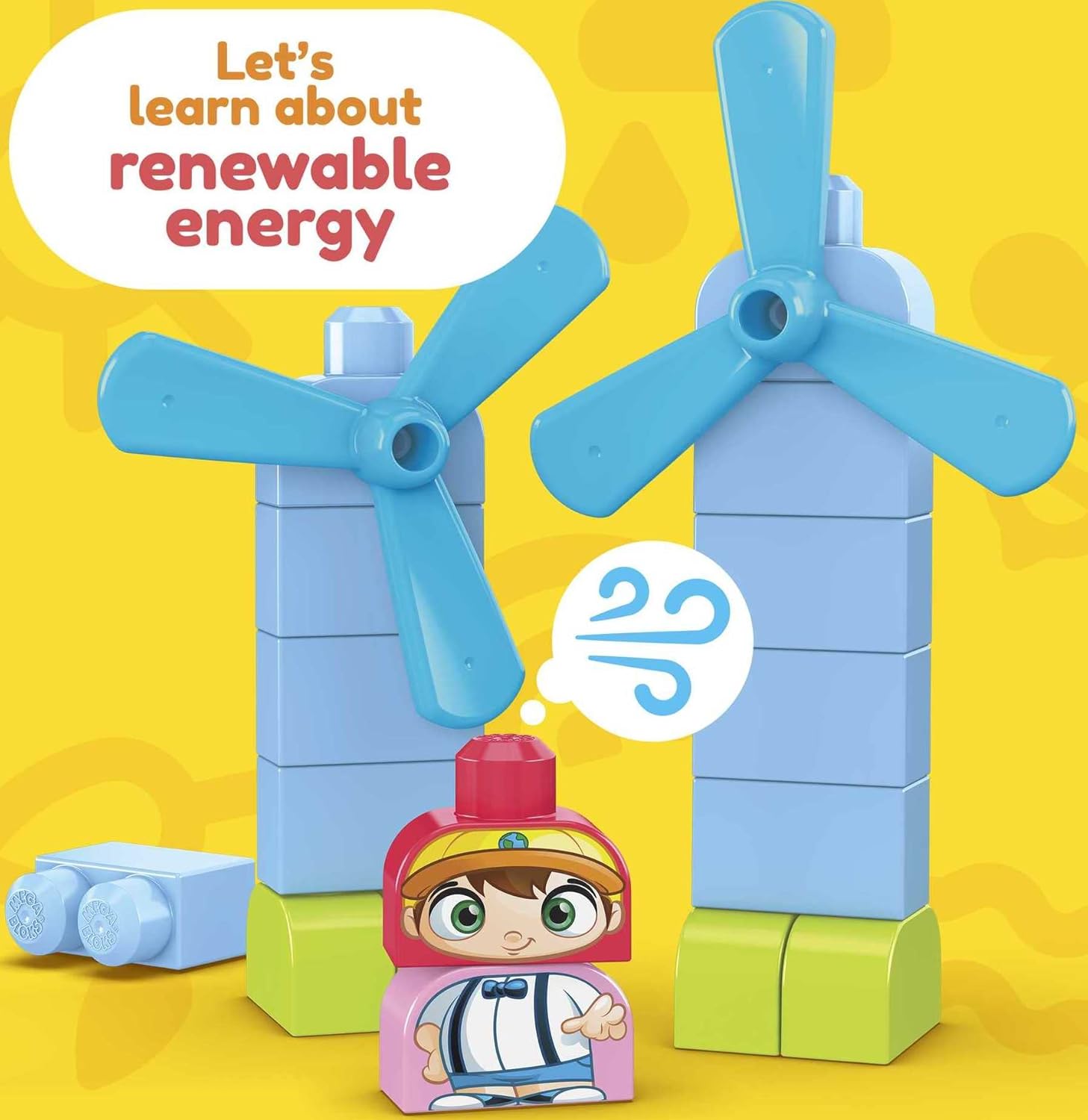 MEGA Bloks – Ensemble de Blocs Ville Écolo pour Tout-Petits avec Figurines (88 Pièces) - Simple Boutique
