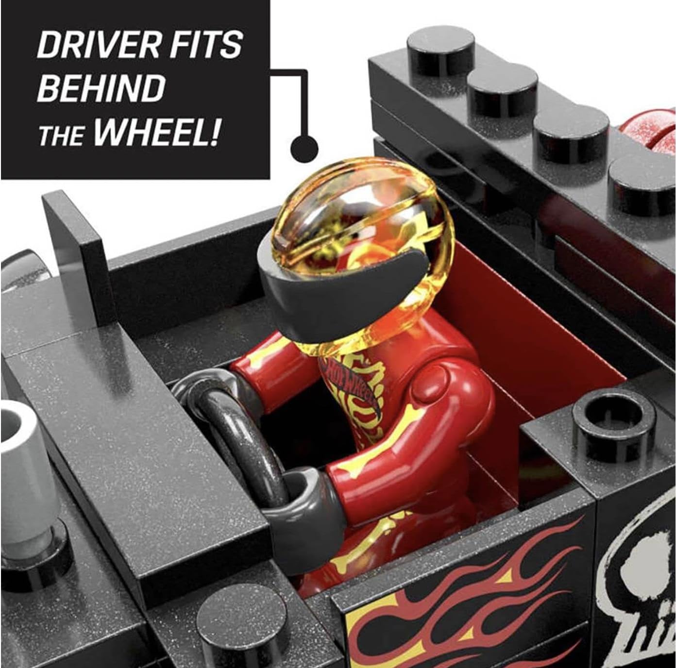 MEGA Hot Wheels Monster Trucks – Kit de Construction Bone Shaker (151 Pièces) - Simple Boutique