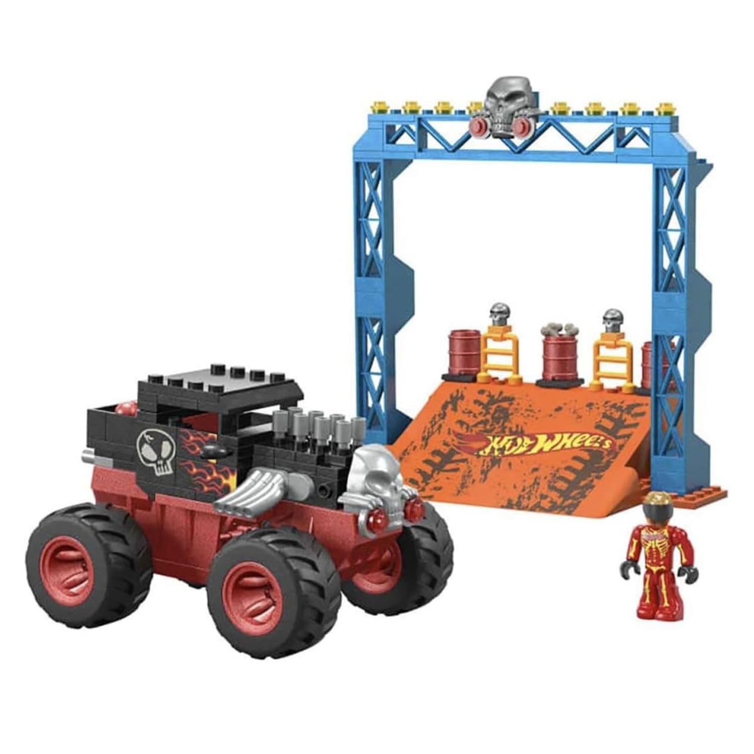 MEGA Hot Wheels Monster Trucks – Kit de Construction Bone Shaker (151 Pièces) - Simple Boutique