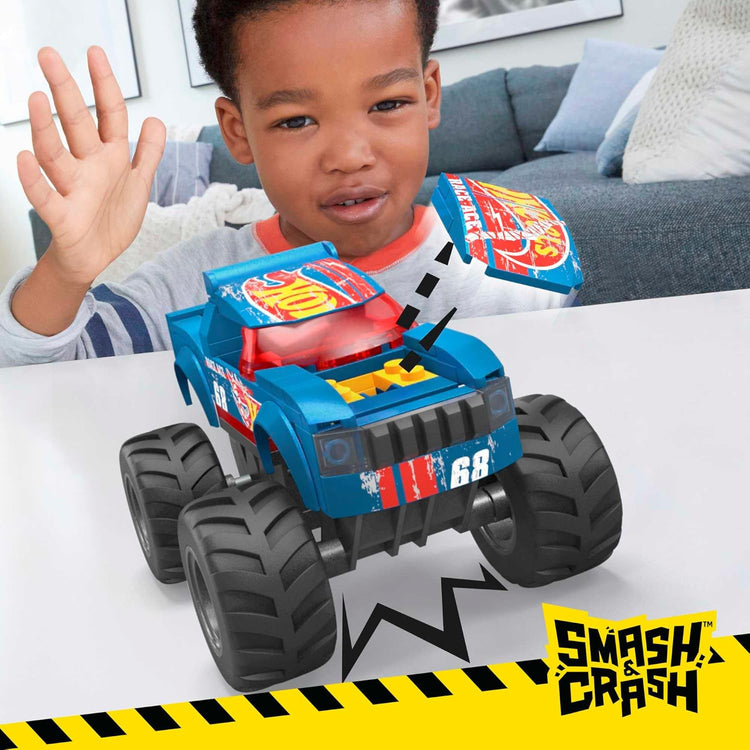 MEGA Hot Wheels Monster Trucks – Kit de Construction Race Ace (85 Pièces) - Simple Boutique