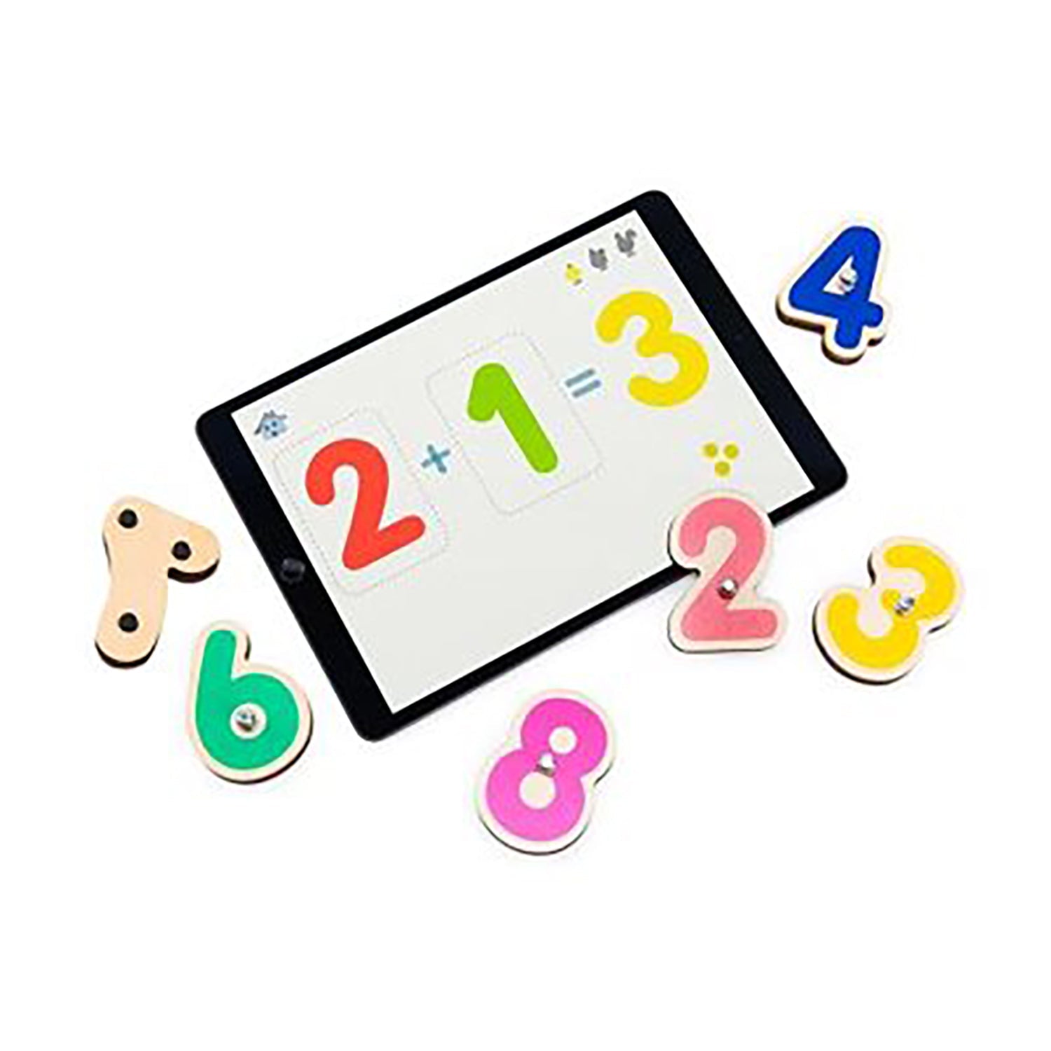 Marbotic - Ensemble de Chiffre Intelligent en Bois pour Tablette, Pour en Enfant de 3 à 5 ans - Simple Boutique