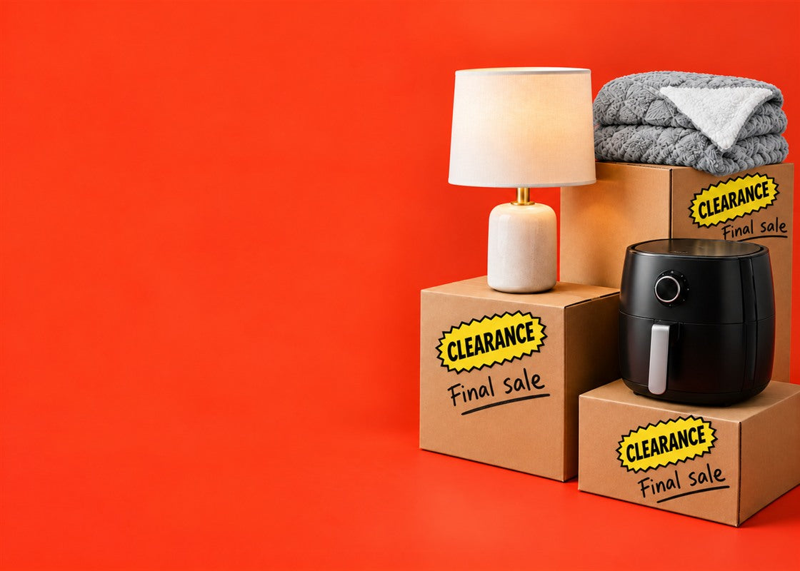 Clearance, final sale