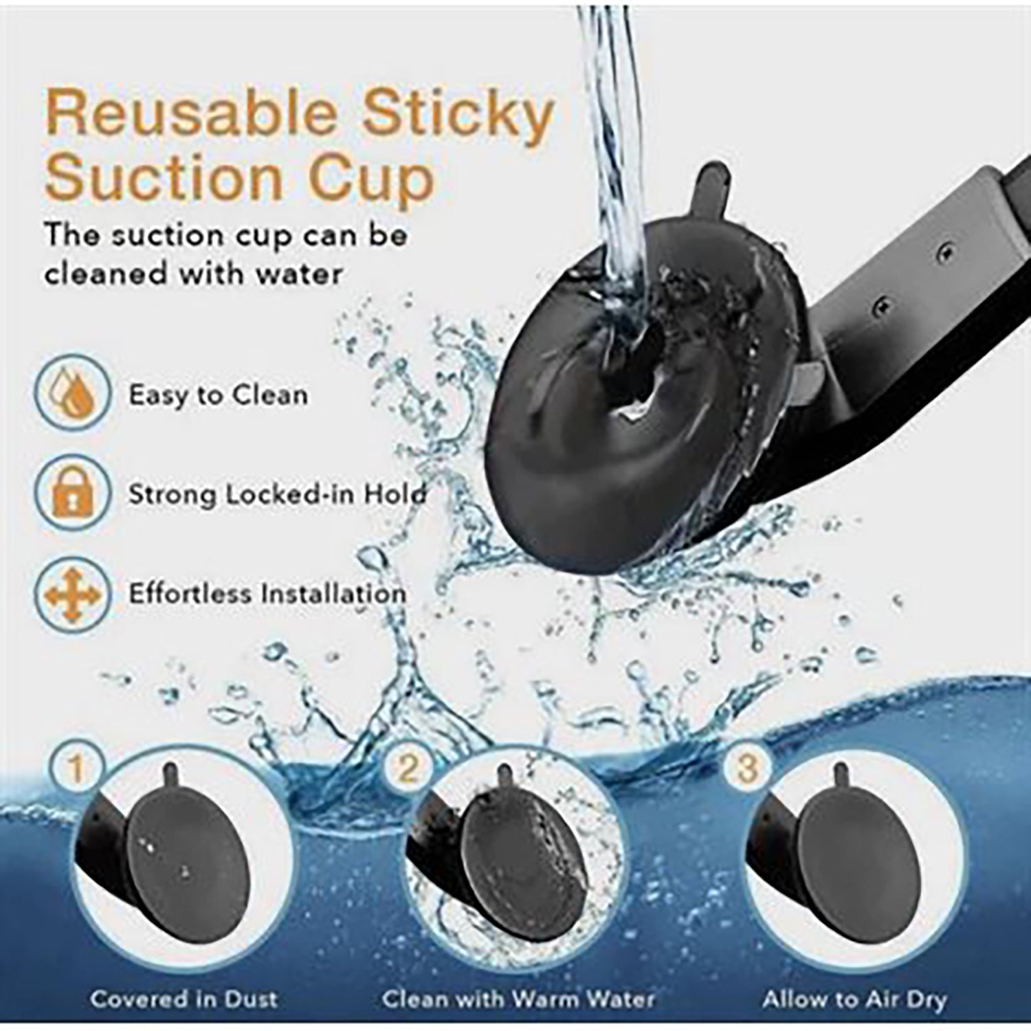 MightyMount - Support de Téléphone Magnétique Magsafe, Avec Chargeur sans-fil, Pour Tableau de Bord de Voiture, Noir - Simple Boutique