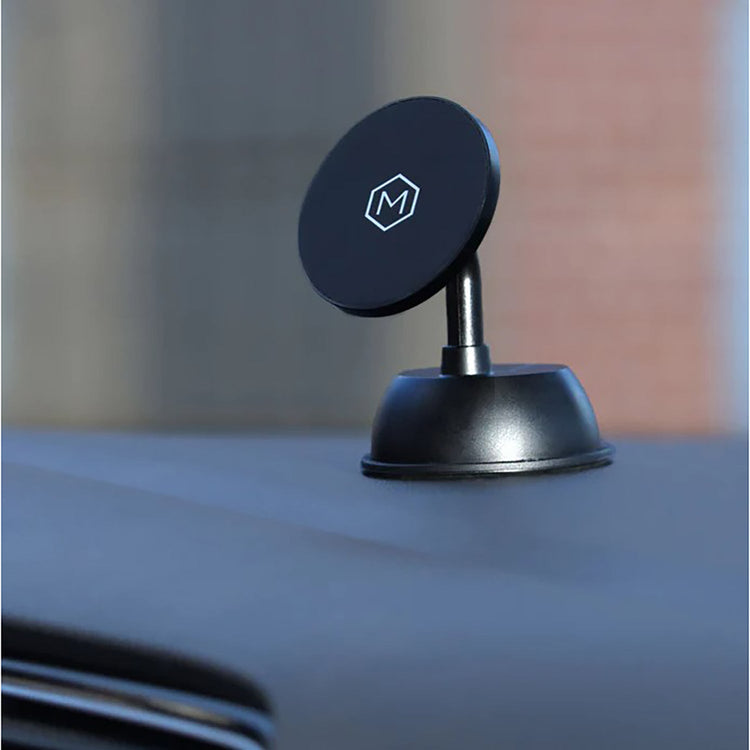 MightyMount - Support de Téléphone Magnétique Magsafe Pour Tableau de Bord ou Pare-Brise de Voiture, Noir - Simple Boutique