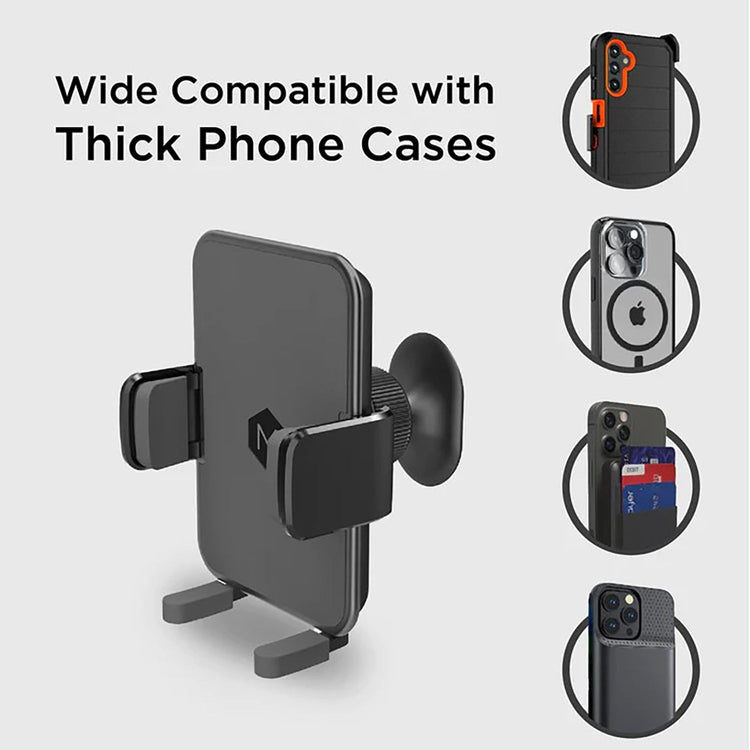 MightyMount - Support de Téléphone pour Grille d'aération de Voiture, Noir - Simple Boutique