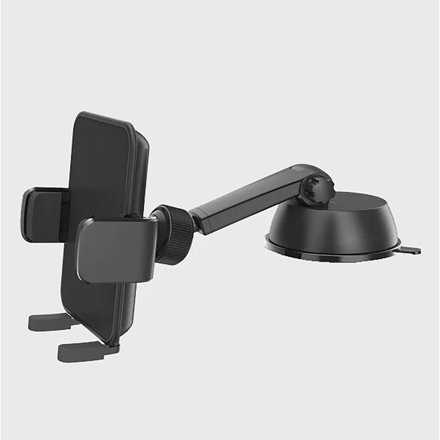 MightyMount - Support de Téléphone pour Tableau de Bord ou Parre-brise de Voiture, Noir - Simple Boutique