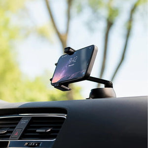 MightyMount - Support de Téléphone pour Tableau de Bord ou Parre-brise de Voiture, Noir - Simple Boutique
