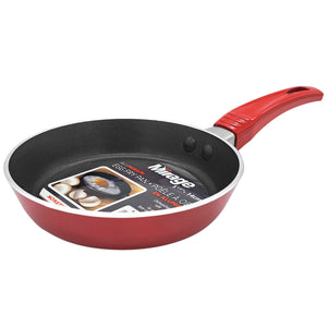 Mirage Mini Poêle à Oeuf Antiadhésive 5,5 po en Aluminium, Rouge - Simple Boutique