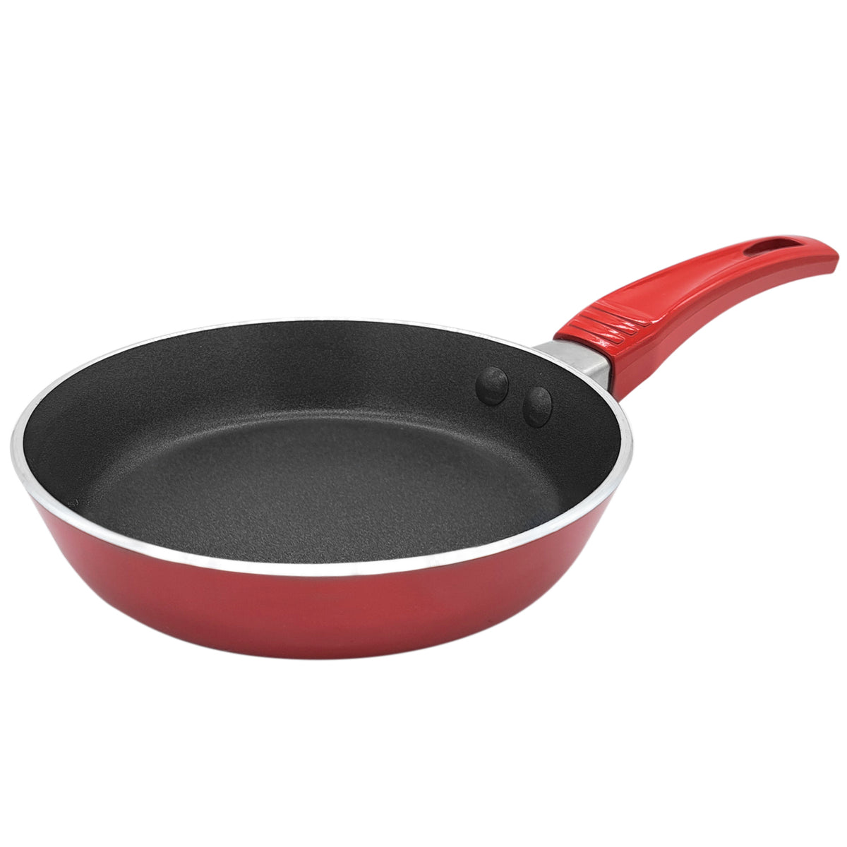 Mirage Mini Poêle à Oeuf Antiadhésive 5,5 po en Aluminium, Rouge - Simple Boutique