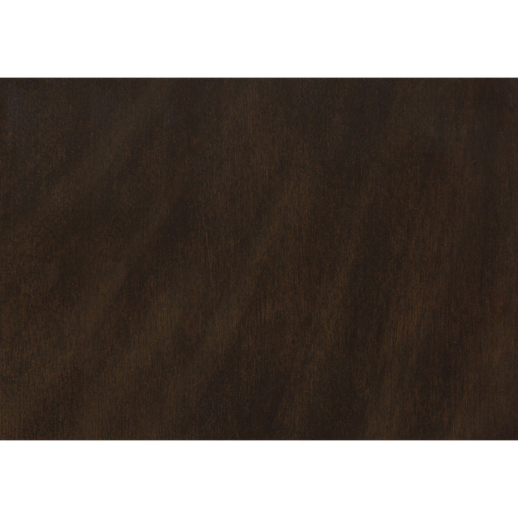Monarch Specialties I 1331 - Table A Manger, Table Rectangulaire 78", Panneau D'extension 18", Top En Placage, Veneer Marron, Transitionnel - Simple Boutique