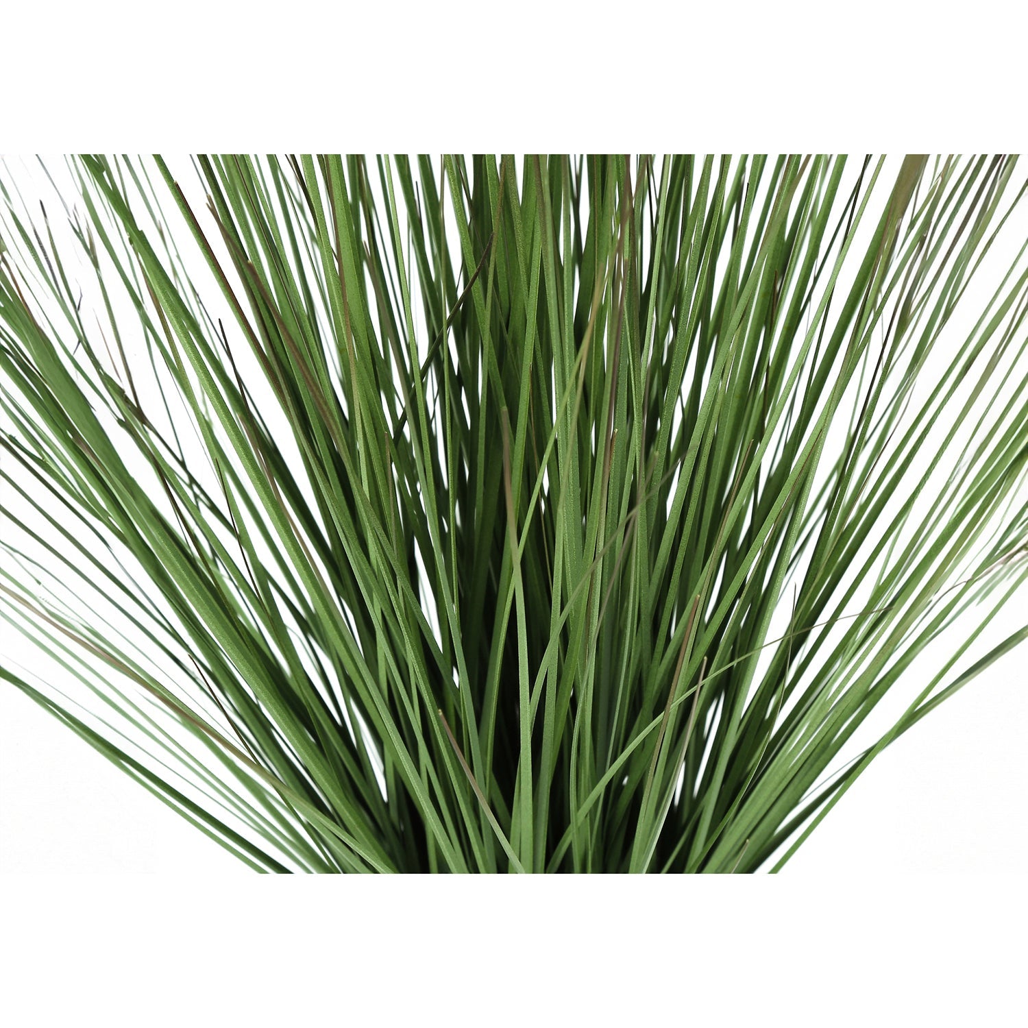 Monarch Specialties I 9574 - Plante Artificielle, 21" De Haut, Gazon, Intérieur, Faux, Faux, Tableau, Verdure, Mis En Pot, Vraie Touche, Décoratif, Herbe Verte, Pot Blanc - Simple Boutique