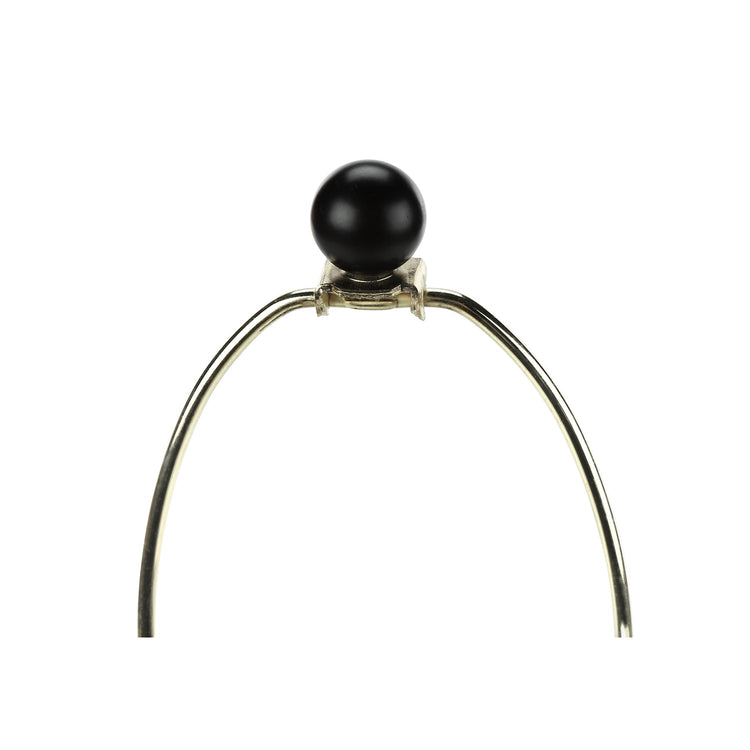 Monarch Specialties I 9615 - Luminaire, 26"H, Lampe De Table, Métal Noir, Abat-jour Ivoire / Crème, Transitionnel - Simple Boutique
