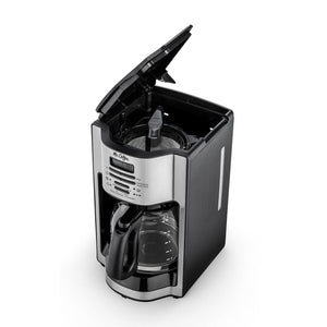 Mr. Coffee - Cafetière 12 Tasses Programmable, Infusion Rapide, Acier Inoxydable - Simple Boutique