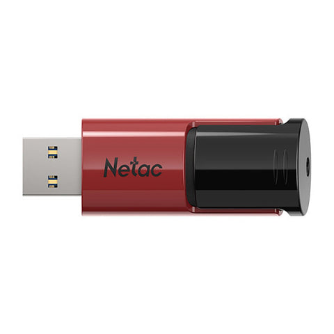 Netac - Clé USB 3.0 Rétractable, Capacité de 32 GO, Rouge