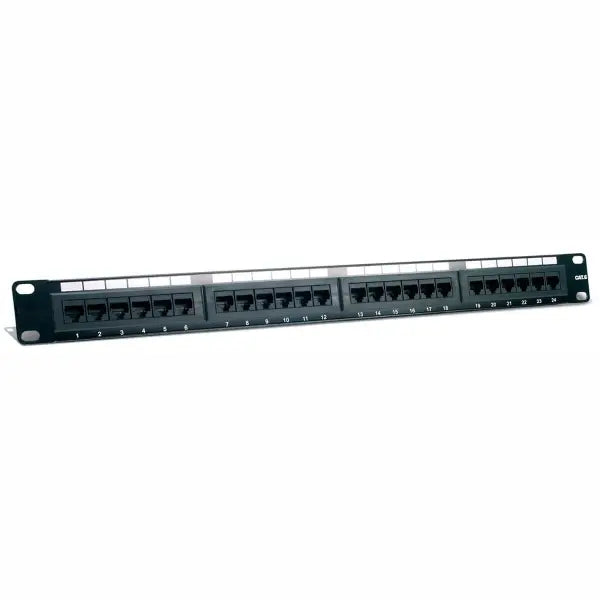 Patch Panel Cat6 24 ports avec support montage UL - Simple Boutique