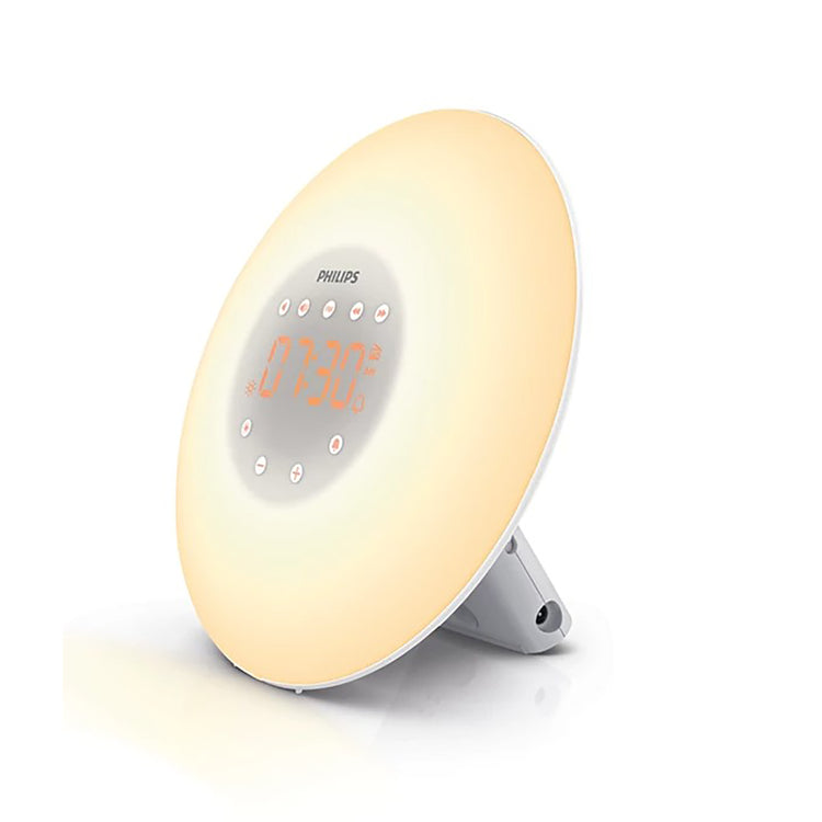 Philips - Lampe de Réveil, Simulation du Lever du Soleil, 10 Réglages d'éclairage, Blanc - Simple Boutique
