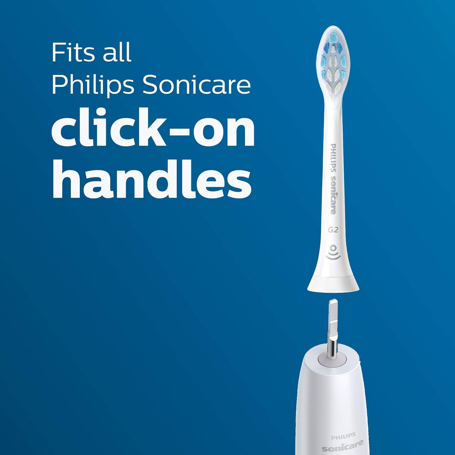 Philips - Lot de 3 Recharges pour Brosse à Dent Électrique, G2 Soin Optimal des Gencives - Simple Boutique