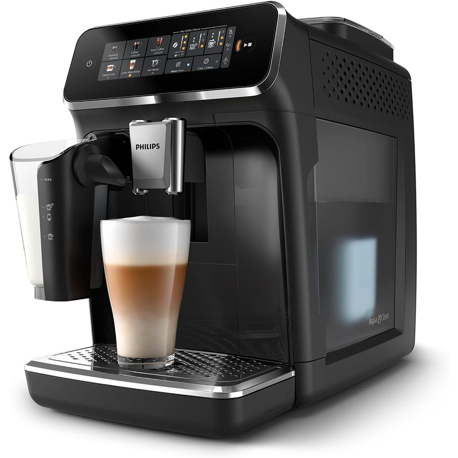 Philips - Machine à Expresso Automatique LatteGo 3300, 6 Choix de Boissons, Broyeur en Céramique - EP3347/90 - Simple Boutique