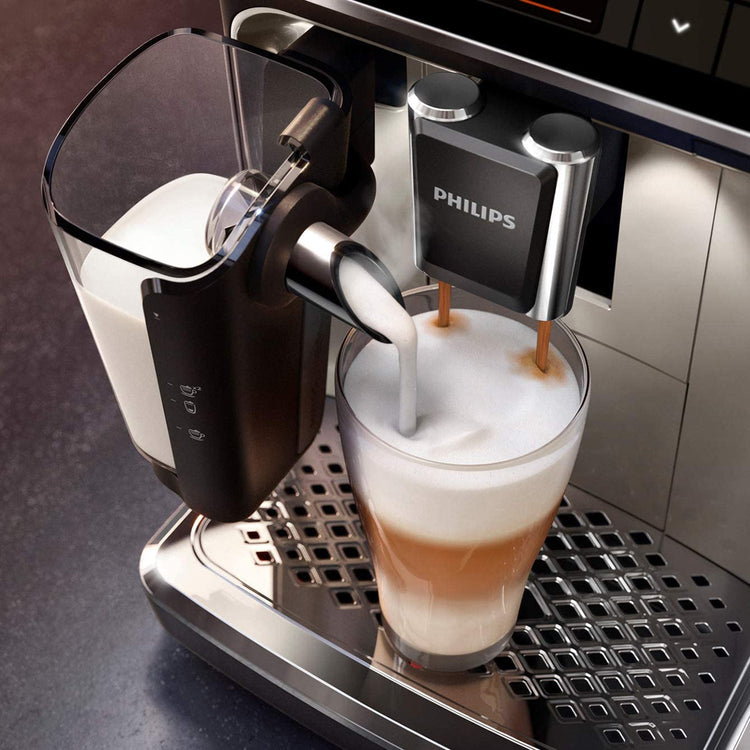 Philips - Machine à Expresso Automatique LatteGo 4400, 12 Choix de Boissons, Technologie SilentBrew - EP4447/90 - Simple Boutique